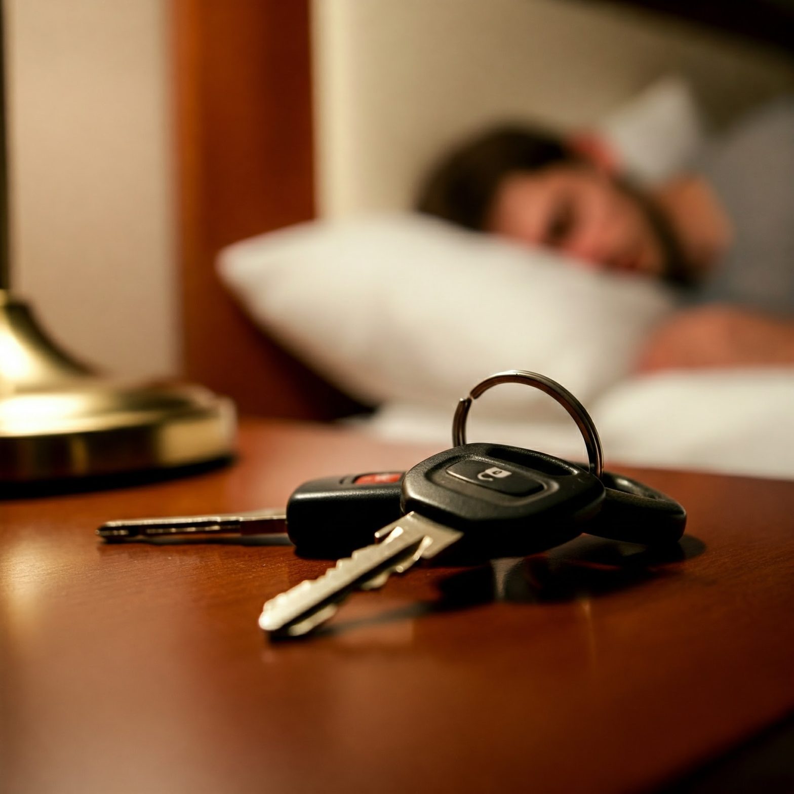 Keys stolen while you sleep